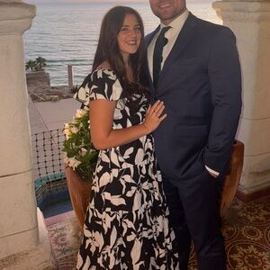 Pinch Black & White Maxi Dress
